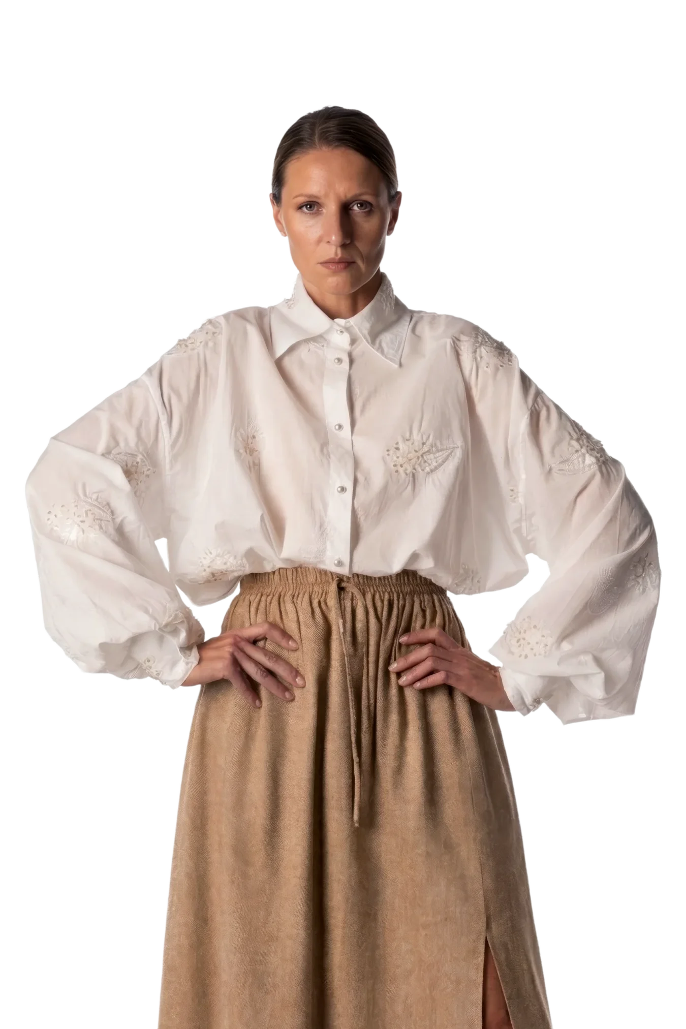 House of Silence Set (Dom Tishiny Shirt + Natural Form Skirt)